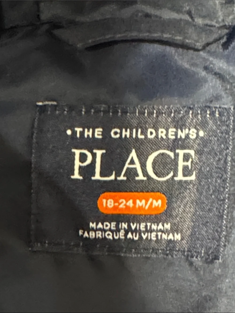 The Children's Place Navy Hooded Puffer Jacket